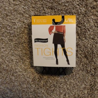 NEW No Nonsense Fashion Tights Size L/XL